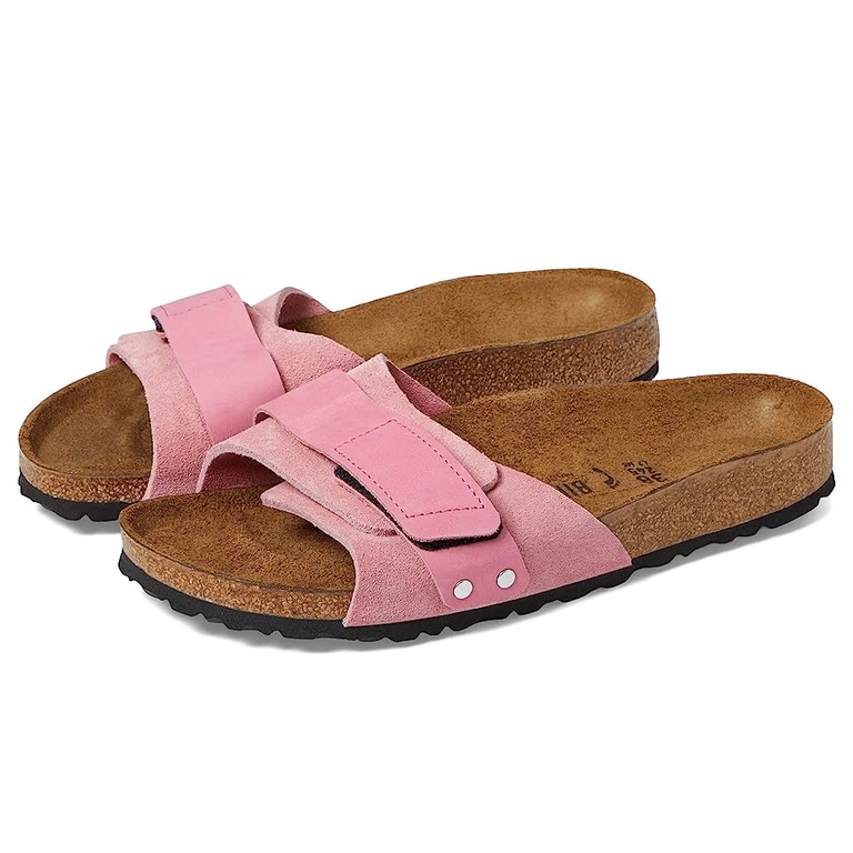 Oita Suede Leather Modern Suede Sandals Narrow
