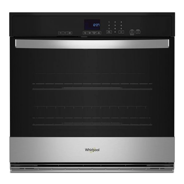 Single Self-Cleaning Wall Oven in Stainless Steel