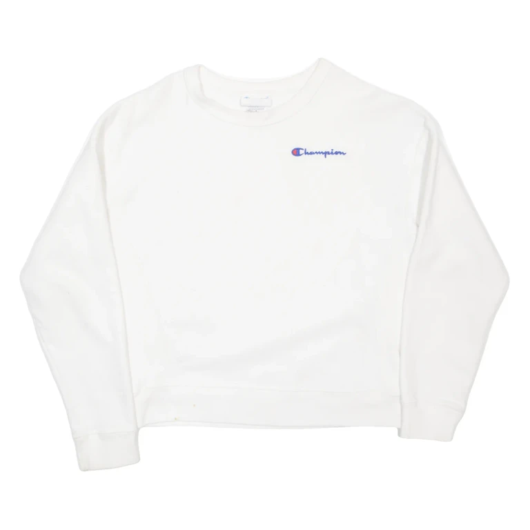 CHAMPION REVERSE WEAVE Mens Sweatshirt White M