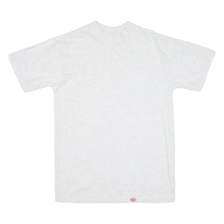 DICKIES Mens T-Shirt Grey L