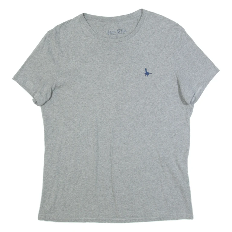 JACK WILLS Mens T-Shirt Grey M