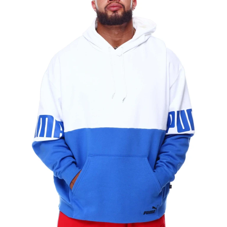 Men's Power Colorblock Hoodie Fleece Hoodies