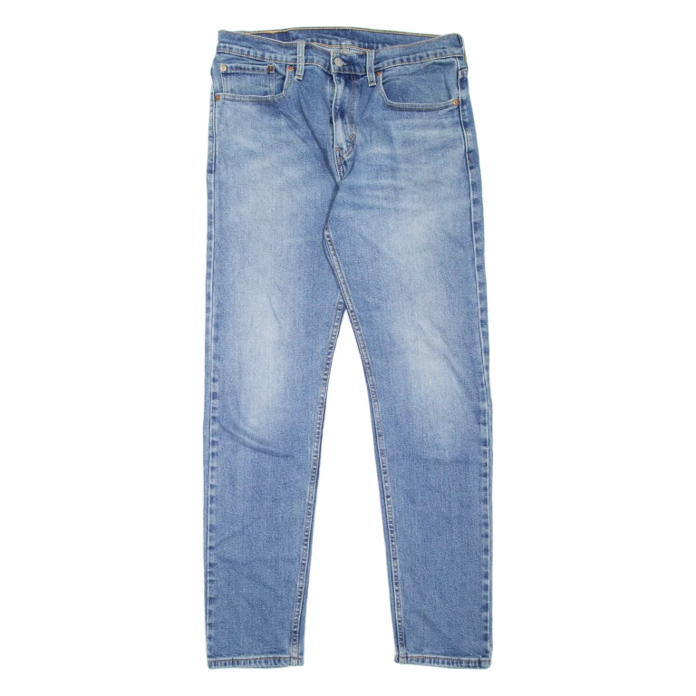 LEVI'S 512 Jeans Mens Blue Slim Tapered Stone Wash W31 L32