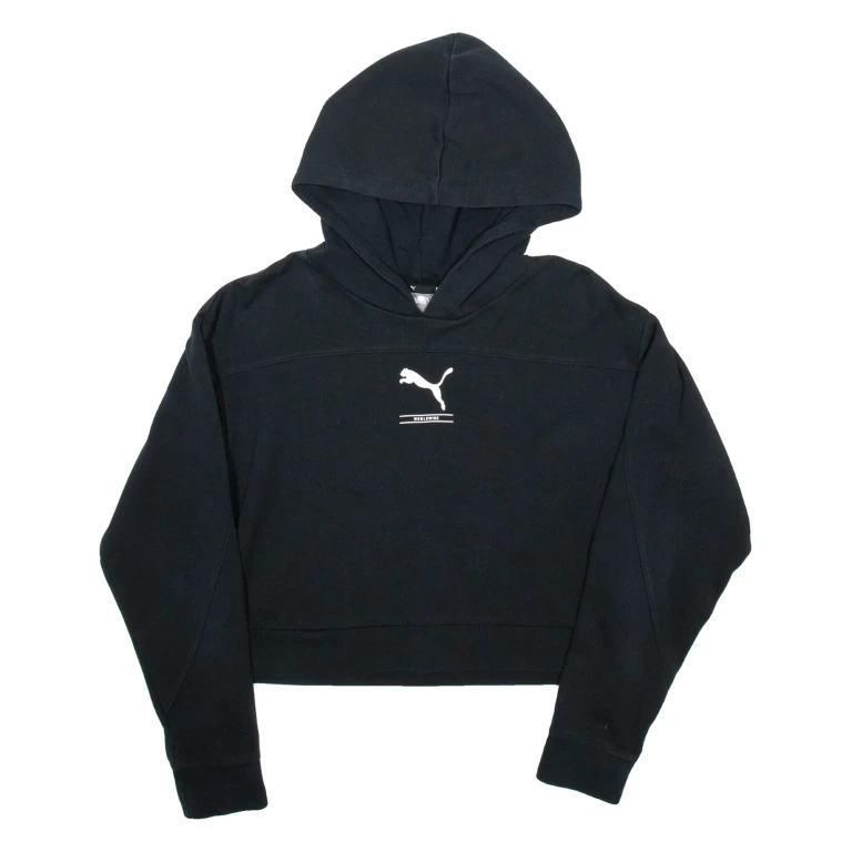 PUMA Womens Black Hoodie S