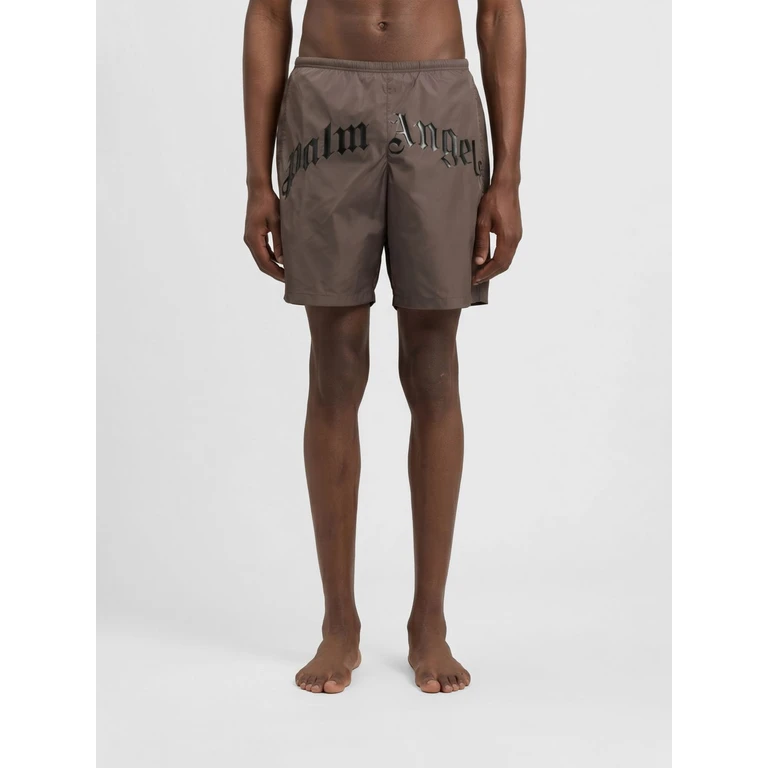 Swimsuit Men color Brown (PMFD018S26FAB0016010)