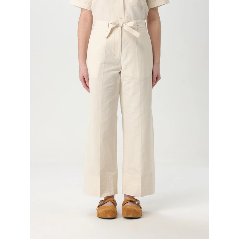 A. P.C. Pants Woman color Ecru (COHEJF08471AAD)