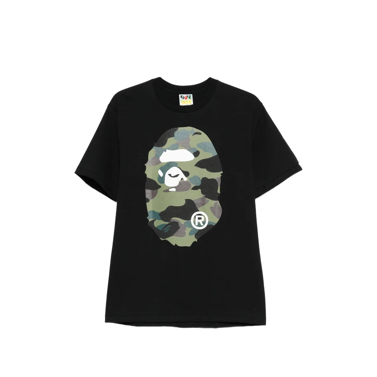 Ape Head Camouflage-print T-shirt
