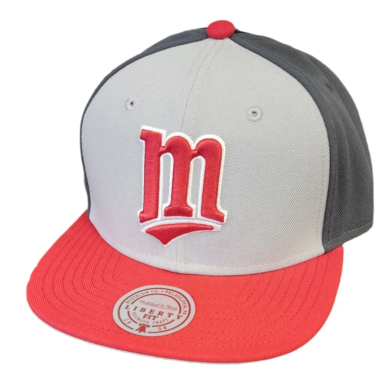 Men's MLB Triple Play Liberty Snapback Coop Twins Snapback Caps