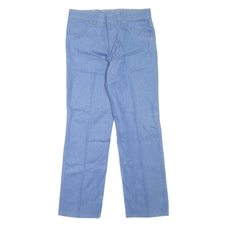 WRANGLER Mens Jeans Blue Regular Straight W34 L30