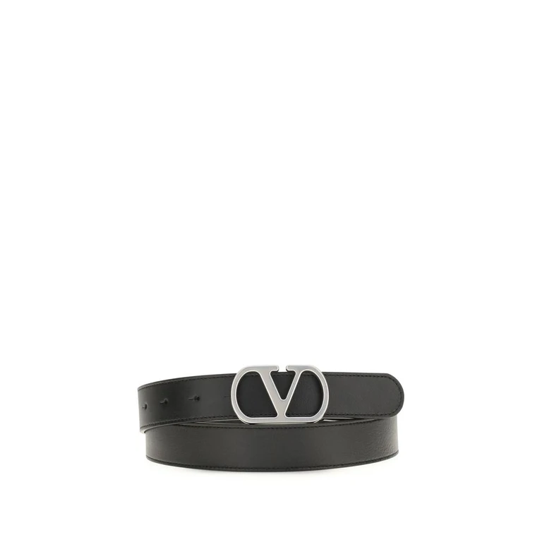 Black Calf Leather Bos Taurus Regular Belt - Men