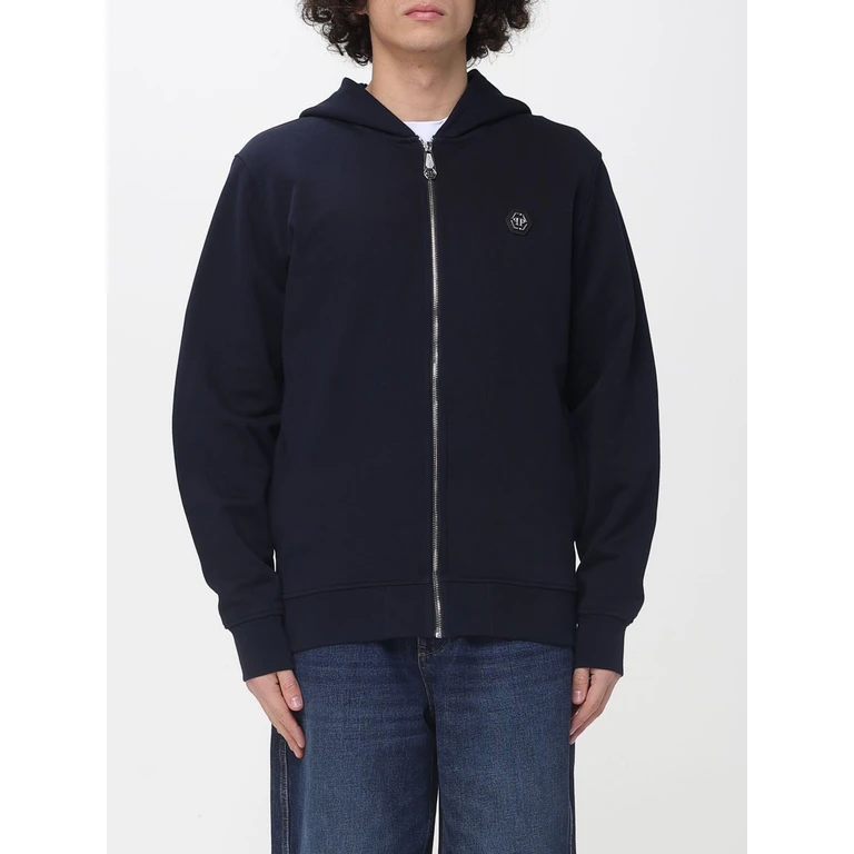 Sweatshirt Men color Blue (SAFCMJB3928PTE180N24)
