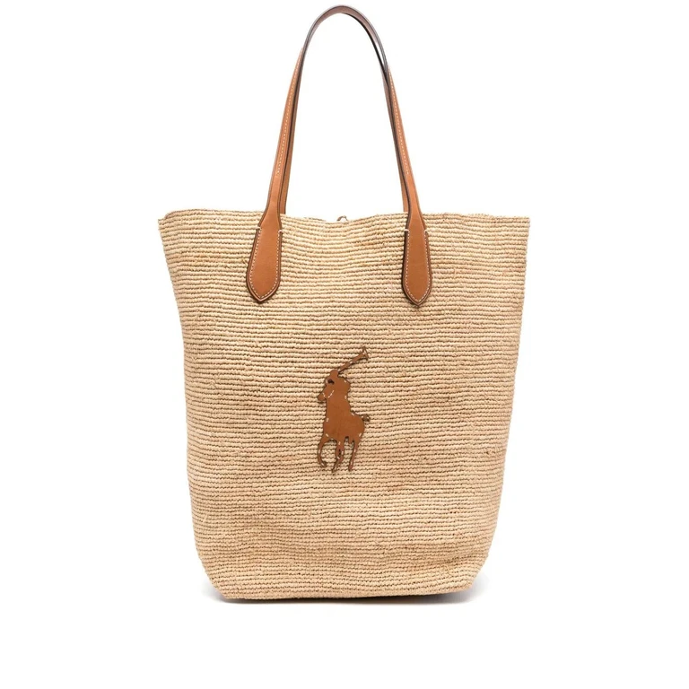 POLO RALPH LAUREN "Logo" Large Tote Bag