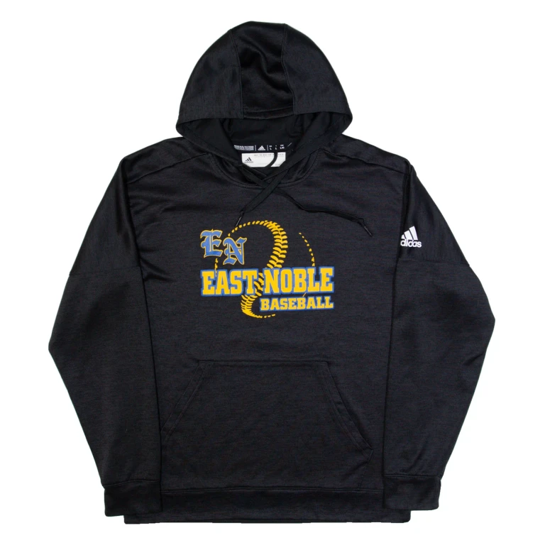 ADIDAS East Nobel Basketball Mens Black Hoodie USA L