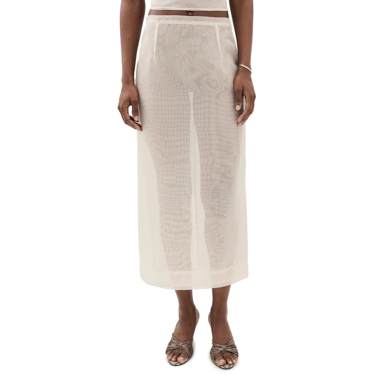 Renggli Organza Pencil Skirt Crepe S