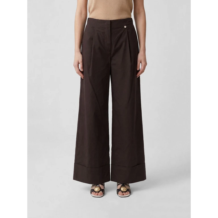 LIU JO Pants Woman color Brown (WA6498T485391109)