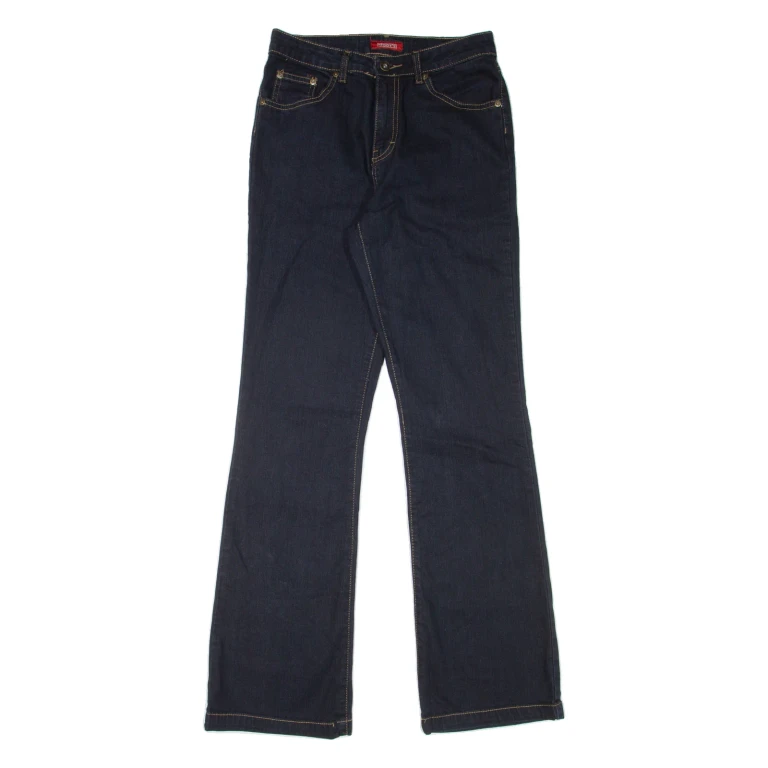 TEDDY'S Womens Jeans Blue Regular Bootcut W27 L33