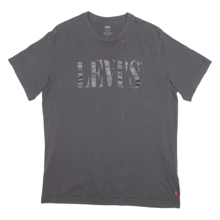 LEVI'S Mens T-Shirt Grey M