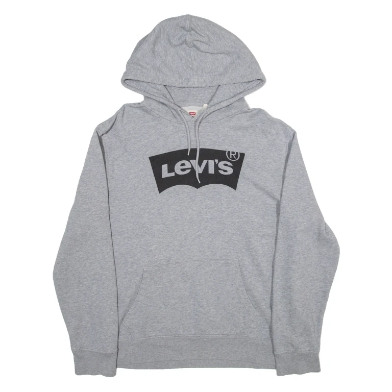LEVI'S Womens Grey Hoodie M