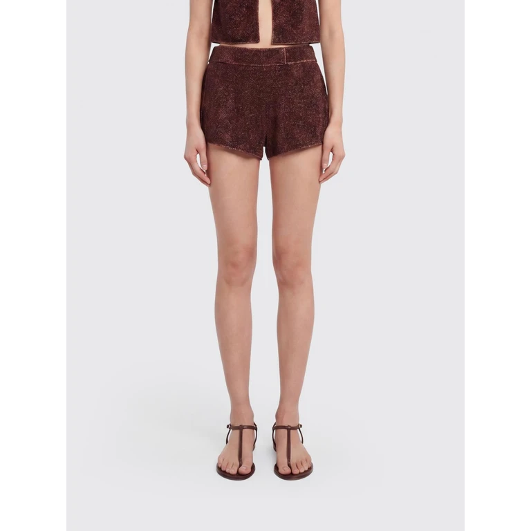 OSÉREE Shorts Woman color Cocoa (LBRS261CHOCOLATE)