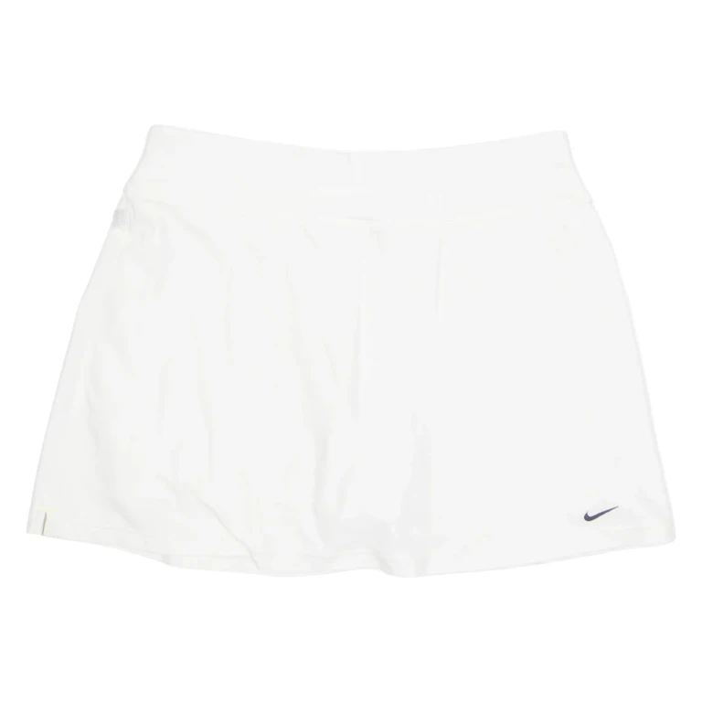 NIKE Womens Skort Skirt White Short L