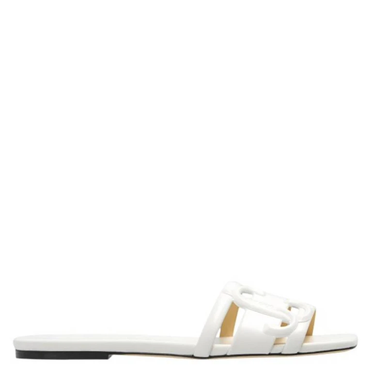 Laran Nappa Leather Slides