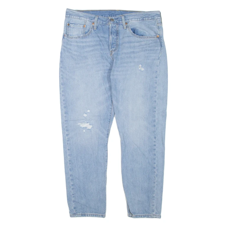 LEVI'S 501 Jeans Womens Blue Regular Straight W31 L28