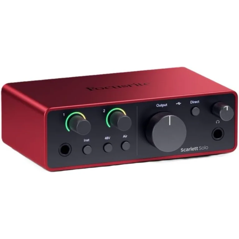Scarlett Solo USB-C Audio Interface (Gen 4)
