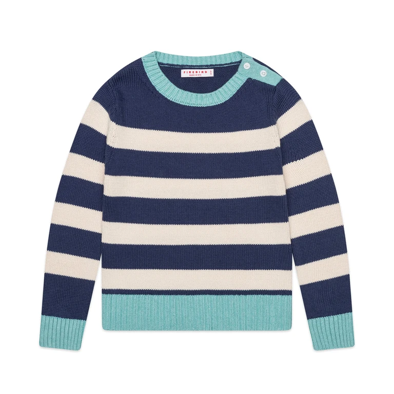 Striped Crewneck Sweater - 6-7