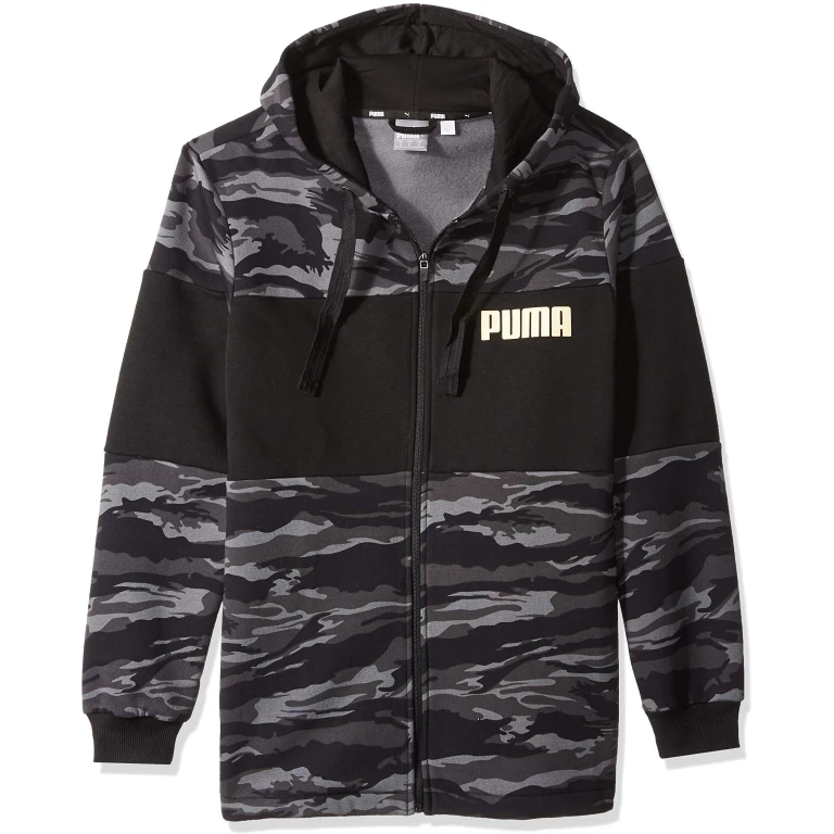Men's Camo Fullzip Hoody Fl Sweaters