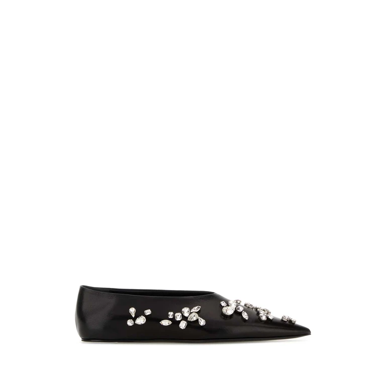 Jil Sander J15wz0036p7588 001 Black Ballerine