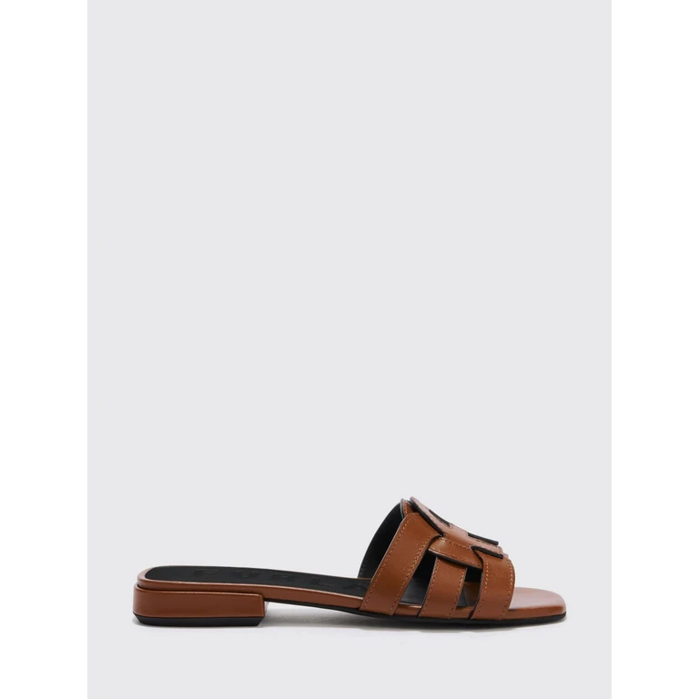 Heeled Sandal Woman color Leather (YL22SUMY6200003B00)