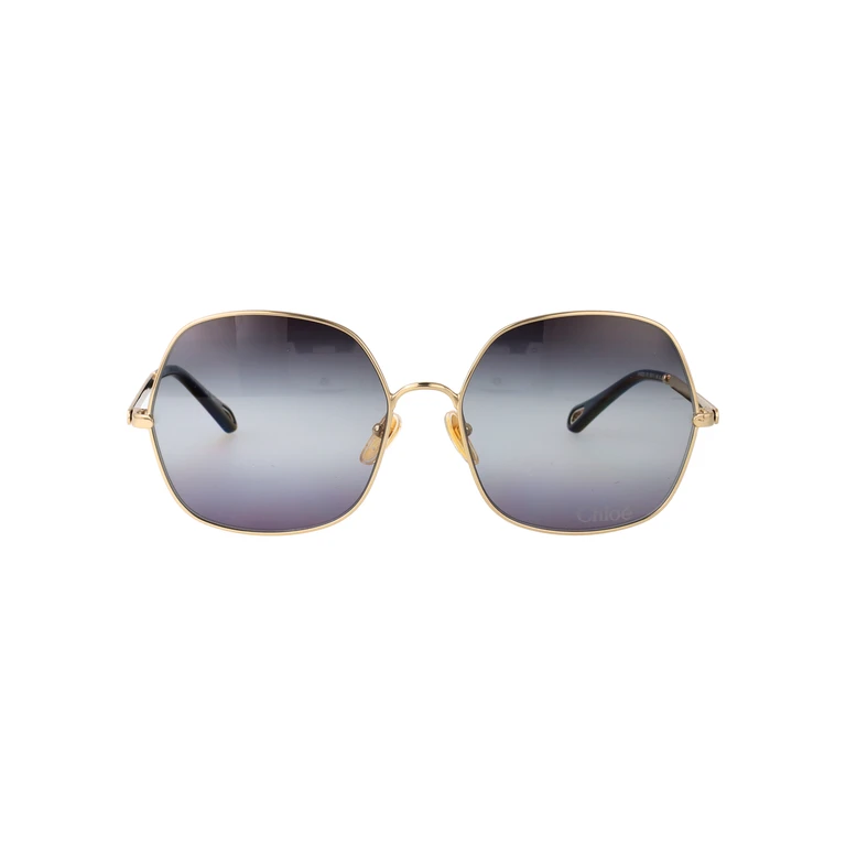 Chloé Ch0282s 003 Silver-silver-violet Metal Sunglasses - Women