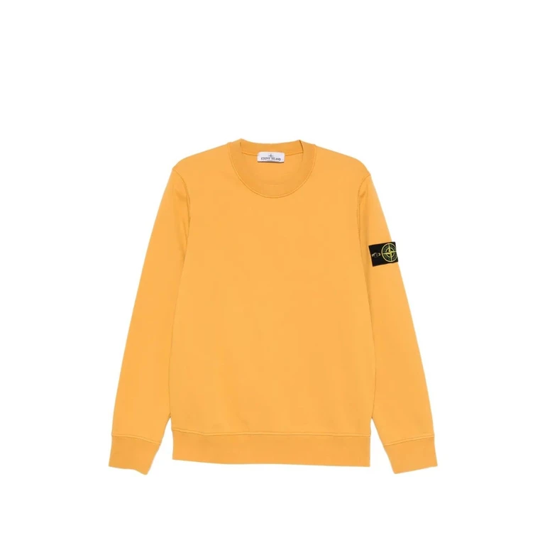 Stone Island Organic Cotton Fleece Sweatshirt