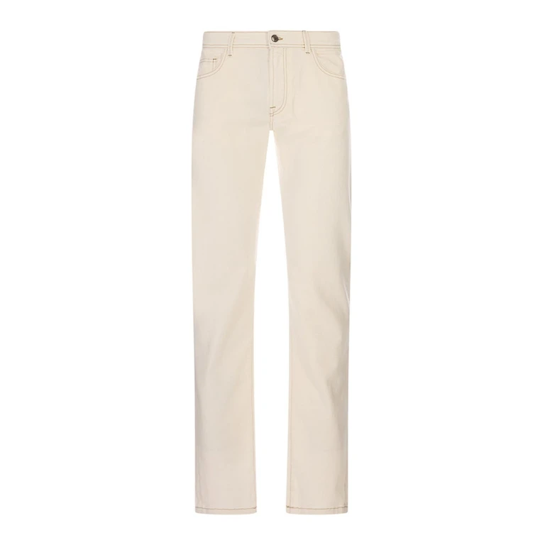 Canali Jean Droit - Blanc (91729PD01637001)