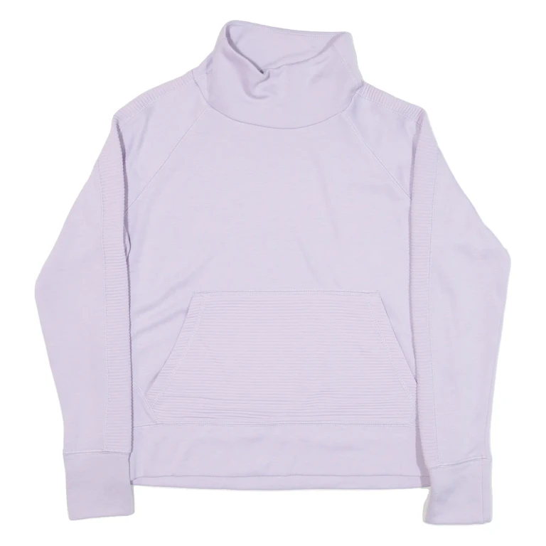 FILA Womens Sweatshirt Purple High Neck S