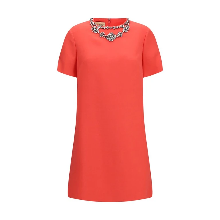 Valentino Multicolor Wool Oves Aries Casual Dress - Women