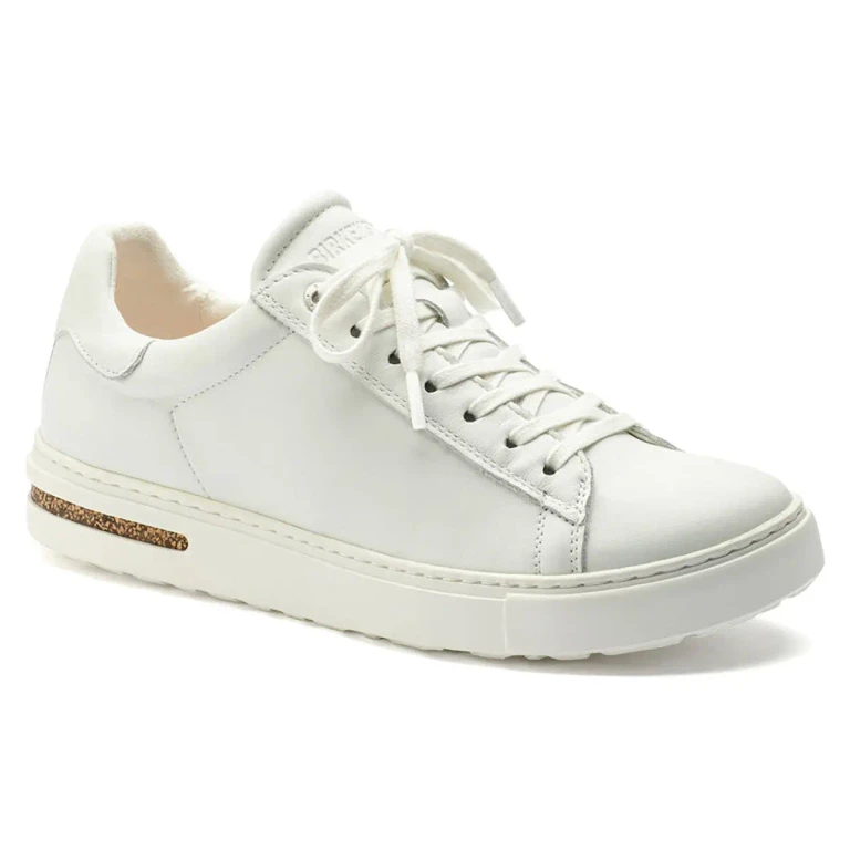 Bend Low Leather White Sneakers