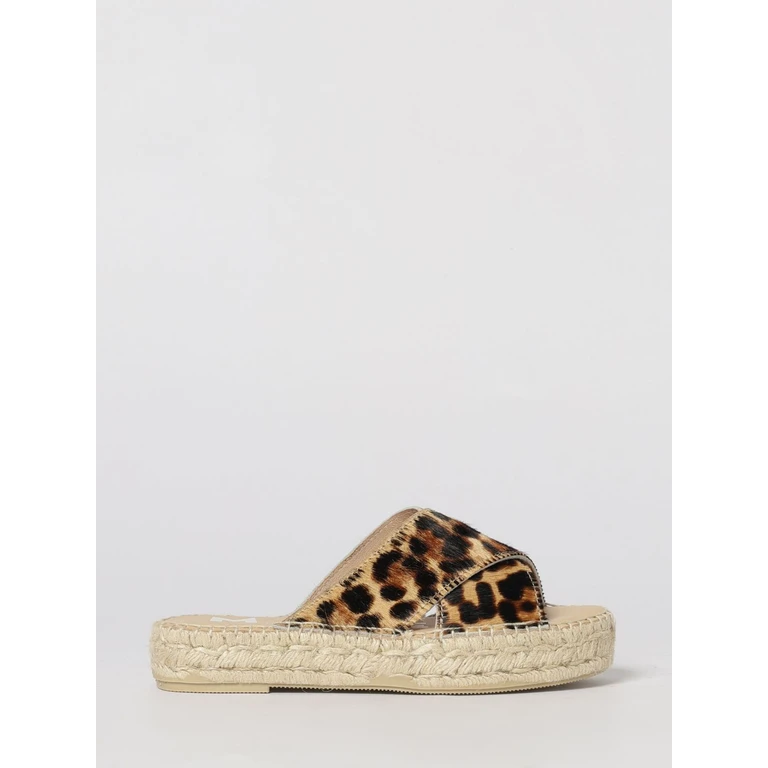 Animal Print Calf Hair Sandals (D62DXLEOPARD)