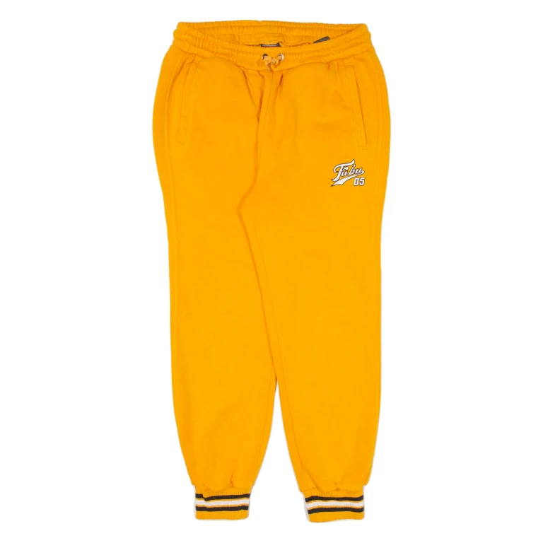 FUBU Womens Joggers Orange Tapered L W30 L26