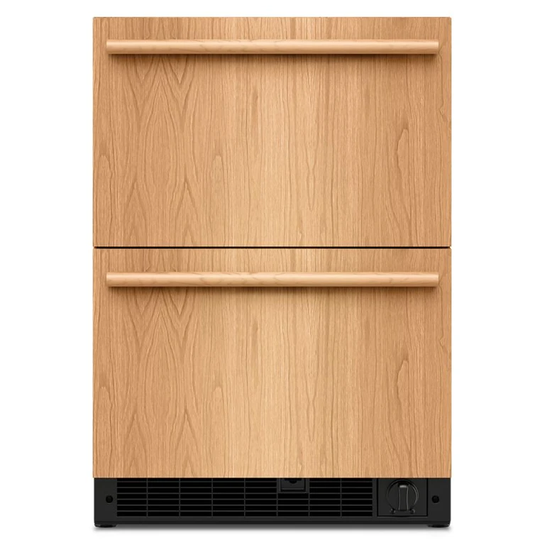 24" Panel-Ready Undercounter Double-Drawer Refrigerator/freezer in Panel Ready