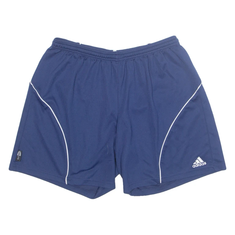 ADIDAS Mens Sports Shorts Blue Relaxed L W30