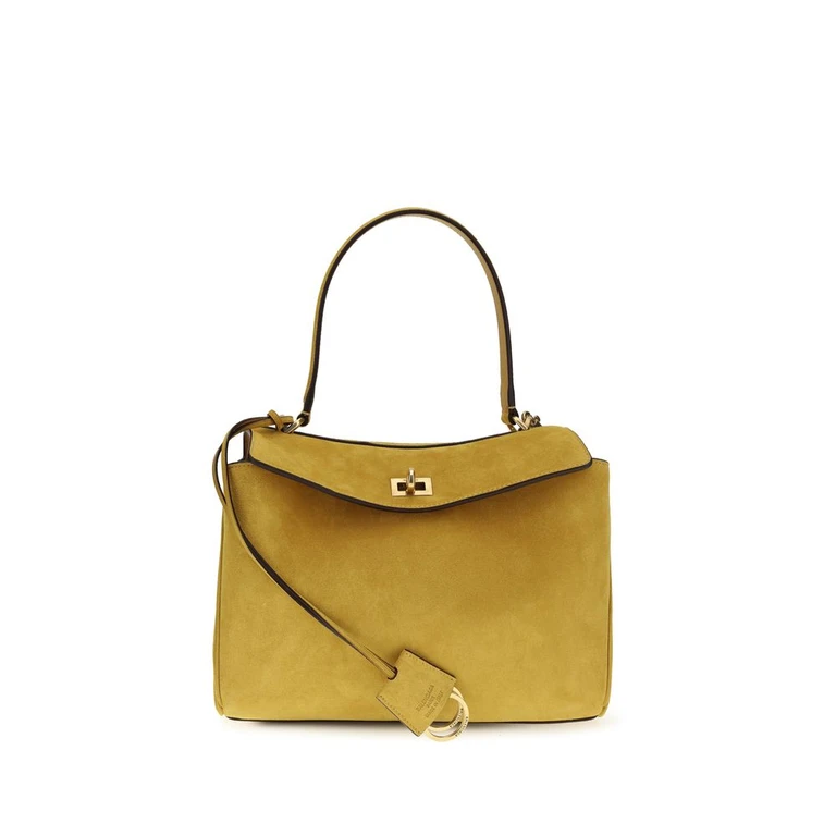 Balenciaga Beige Calf Leather Bos Taurus Handbag Bag - Women