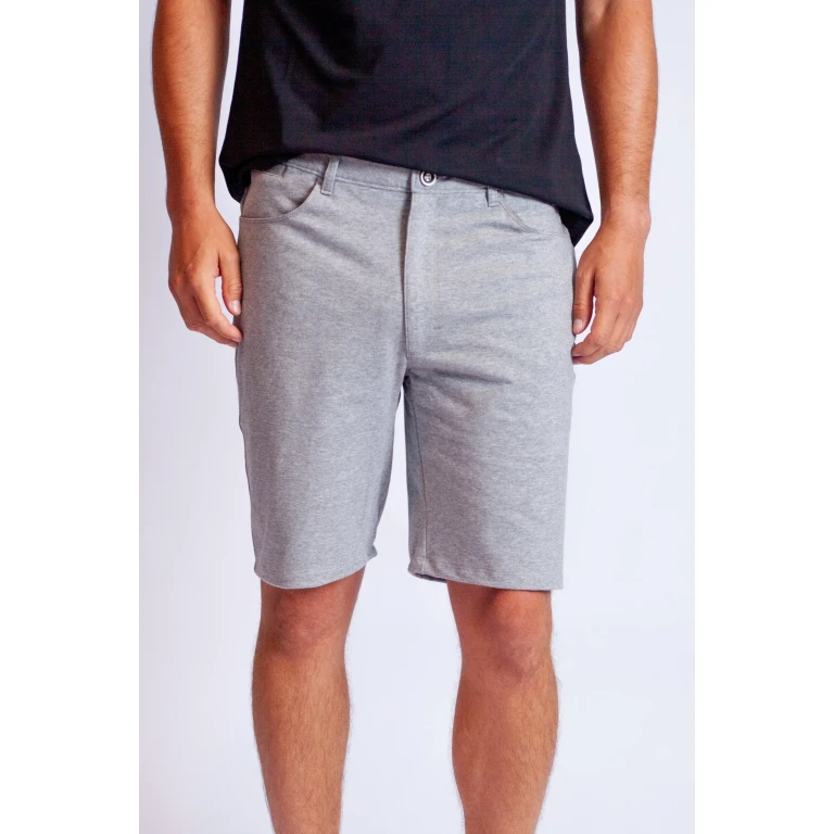 High-Five Tech Shorts - Heather Grey