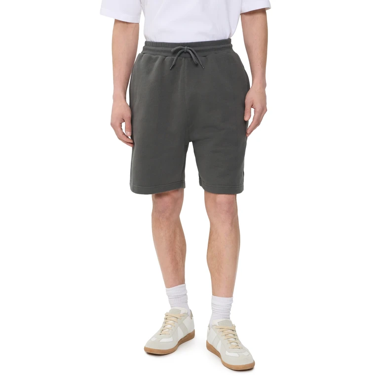 Power Goods Loopback Shorts 7 Washed Black L