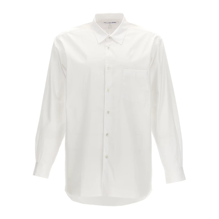 Comme des Garçons White Cotton Blouse - Men