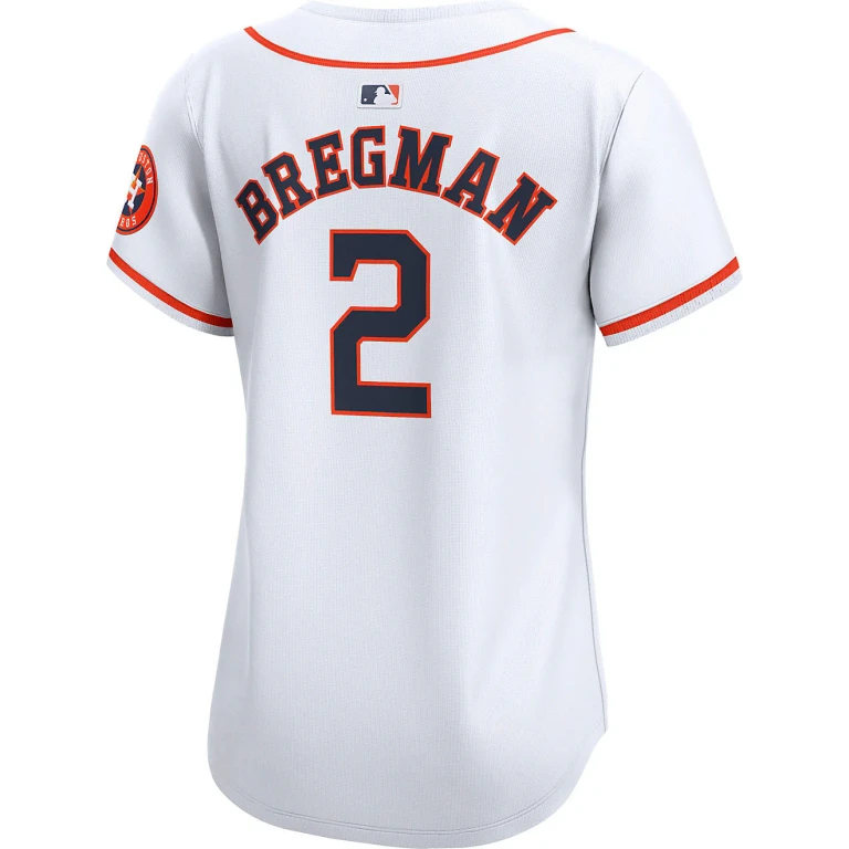 Women's MLB Bregman Astros Home Limited Player Jersey
