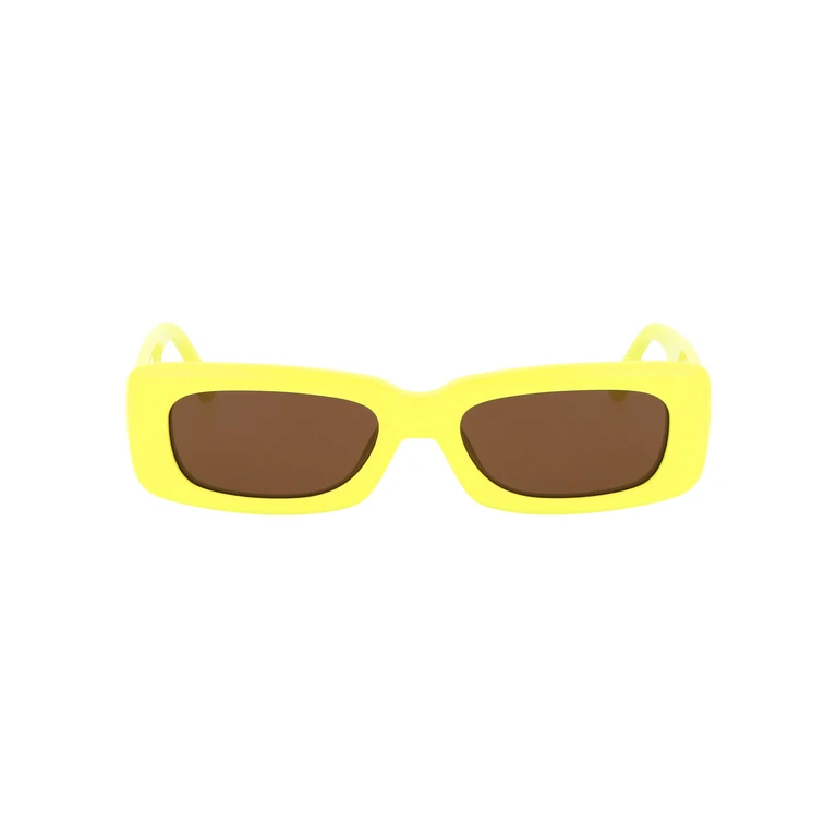 The Attico Attico16c12sun C12 Lemon/yellowgold/brown Acetate Sunglasses - Women
