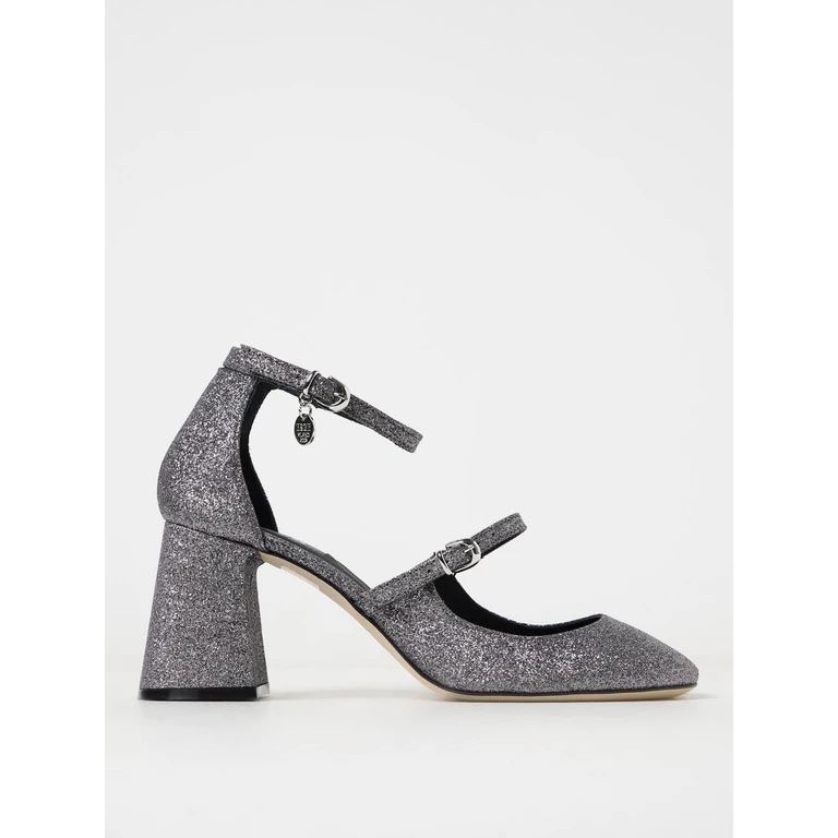 MSGM Escarpins en tissu pailleté