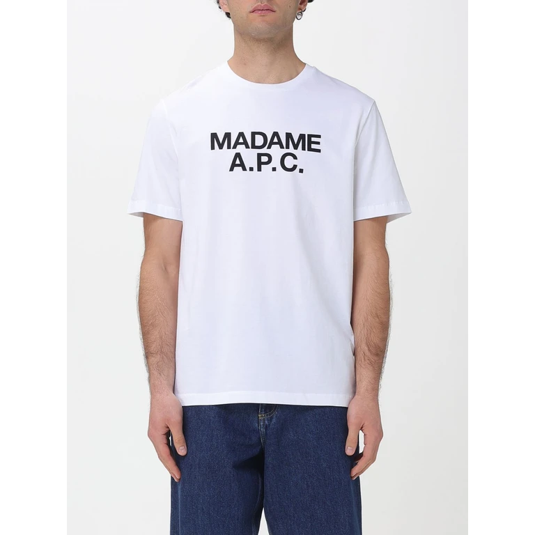 A. P.C. T-Shirt Men color White (COGYKM26462AAB)