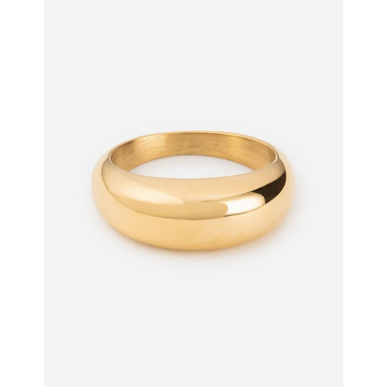 Gold Dome Ring